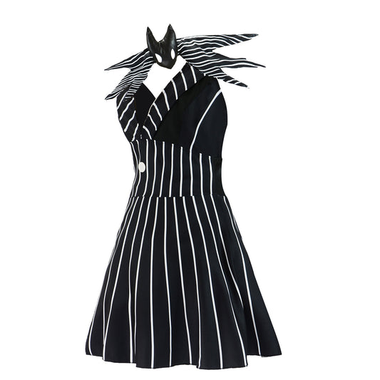 Female Jack Skellington costume