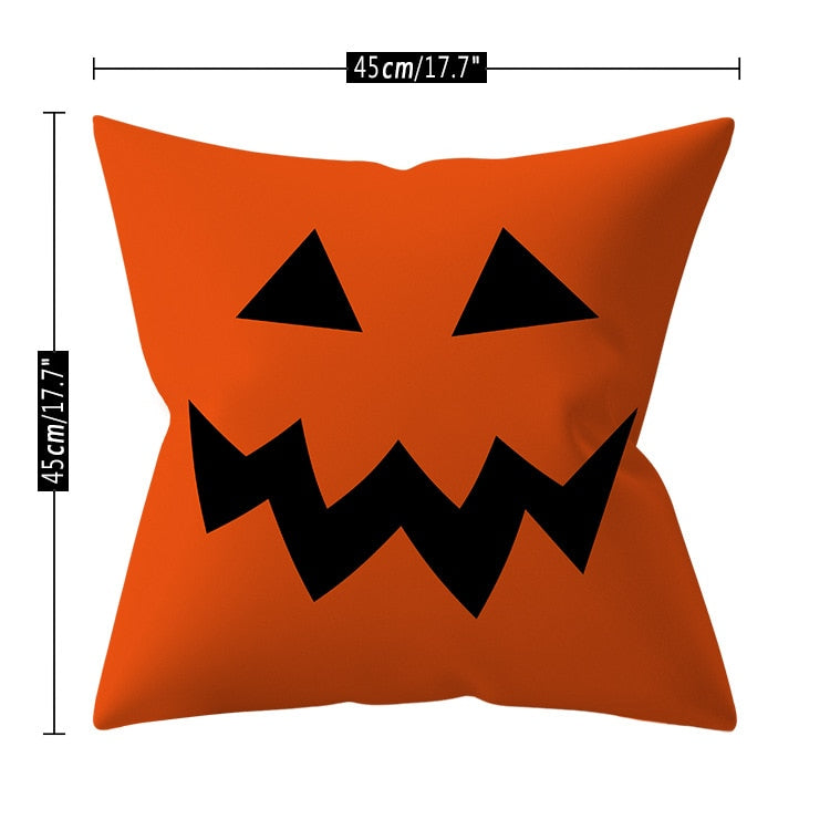 Trick or treat/pumpkin Cushion Cover