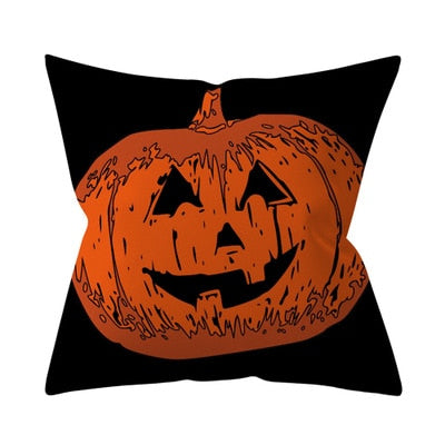 Trick or treat/pumpkin Cushion Cover