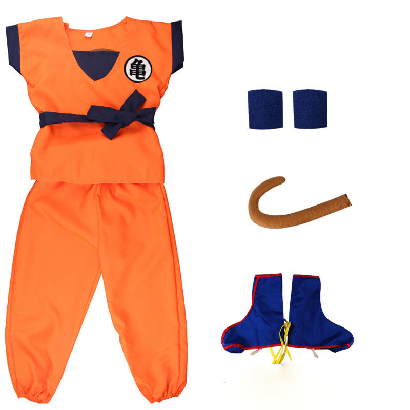 Anime Dragon Ball Z Halloween costumes Children's