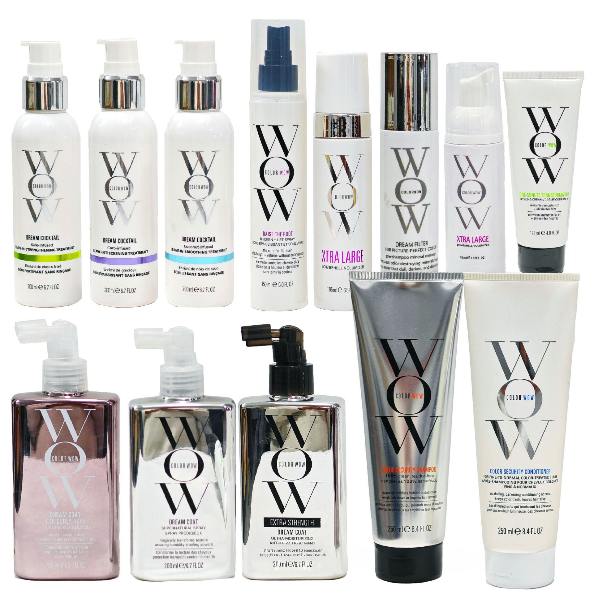 Color WOW Anti manic Hair Care Glossy, Straight and Soft lotion