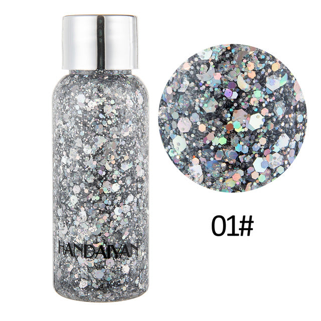 Festival Face Body Glitter Cream