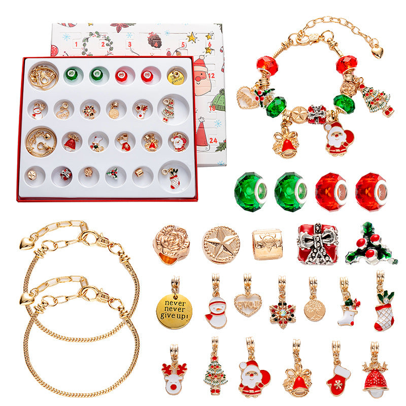 DIY Christmas bracelet gift blind box
