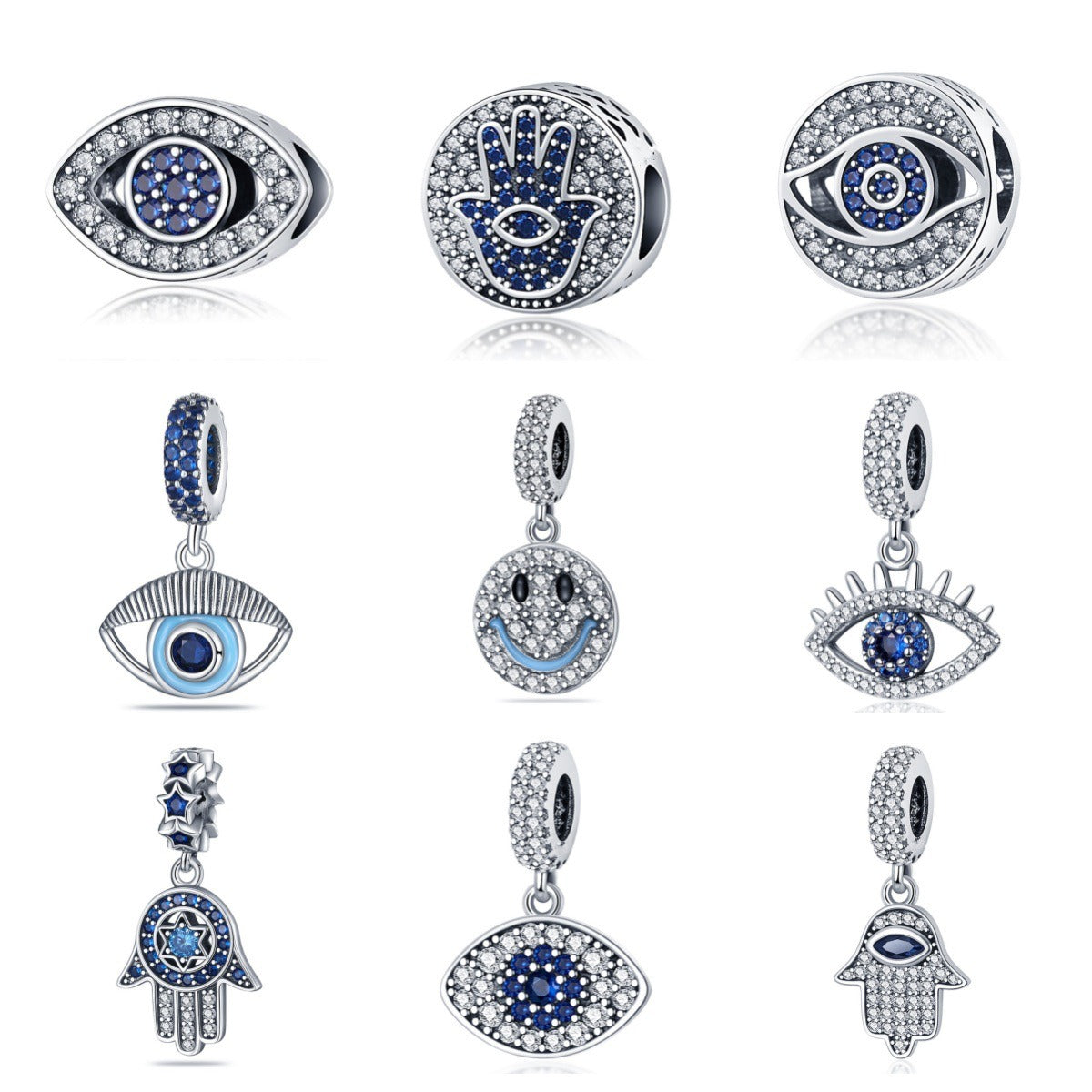 Evil Eye series DIY jewelry accessories pendant