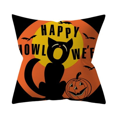 Trick or treat/pumpkin Cushion Cover