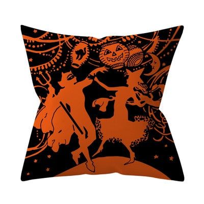Trick or treat/pumpkin Cushion Cover