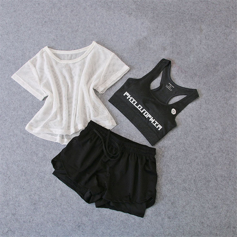 3 Pcs Set Women's Fitness wear
