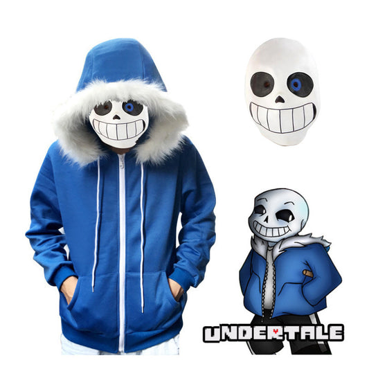 Undertale Sans Skeleton Hoodie Mask