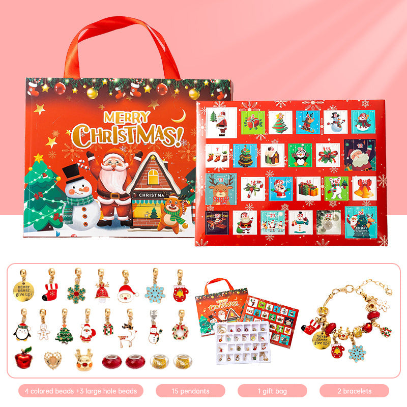 DIY Christmas bracelet gift blind box