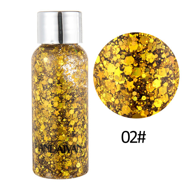 Festival Face Body Glitter Cream