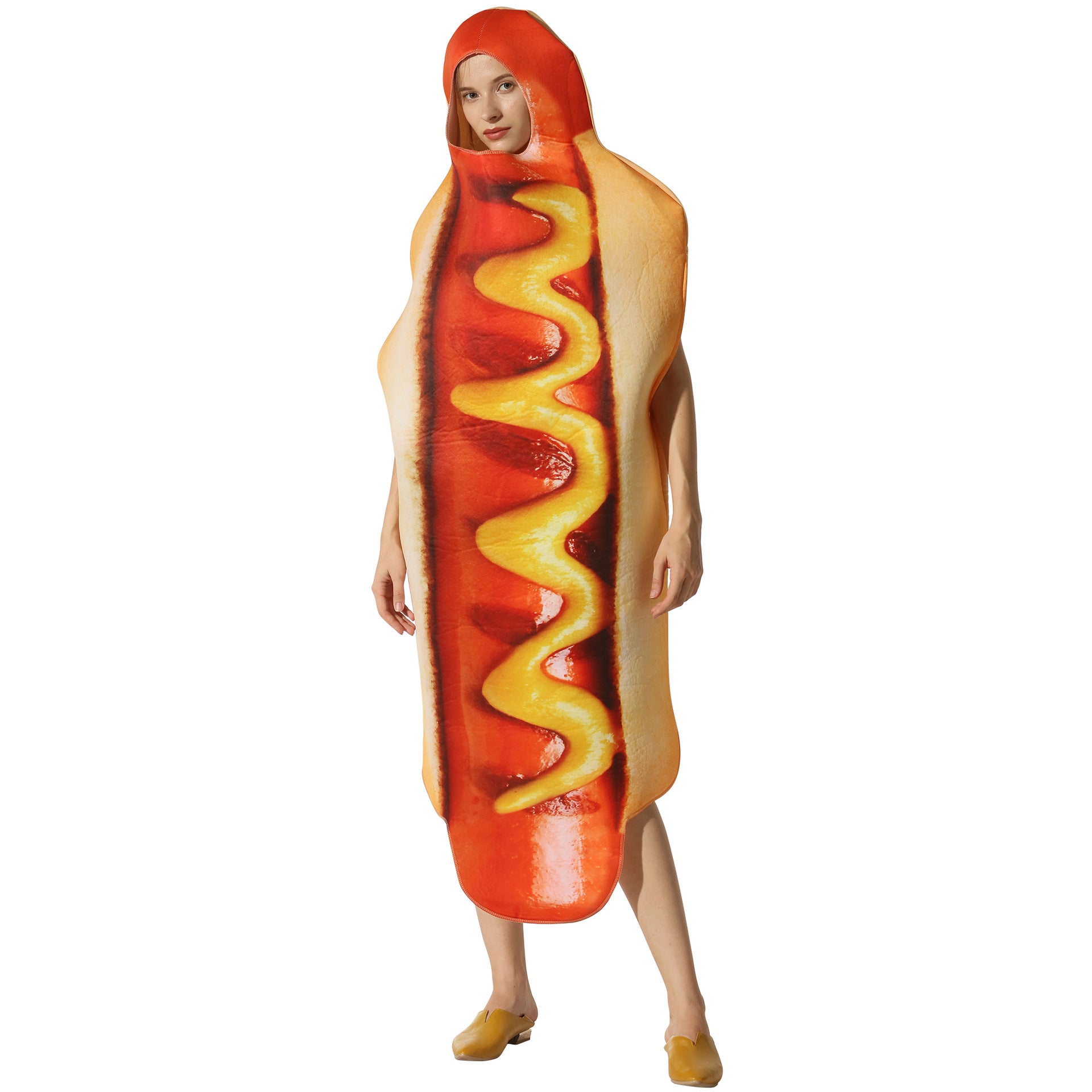 Halloween party costumes hot dog