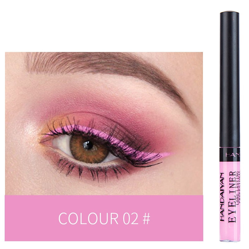 HANDAIYAN 12 Color Liquid Eyeliner