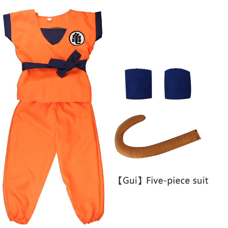 Anime Dragon Ball Z Halloween costumes Children's