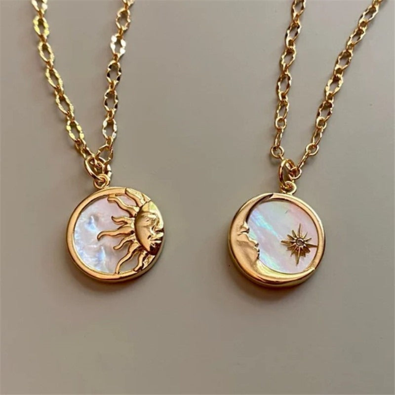 Sun Moon Necklace