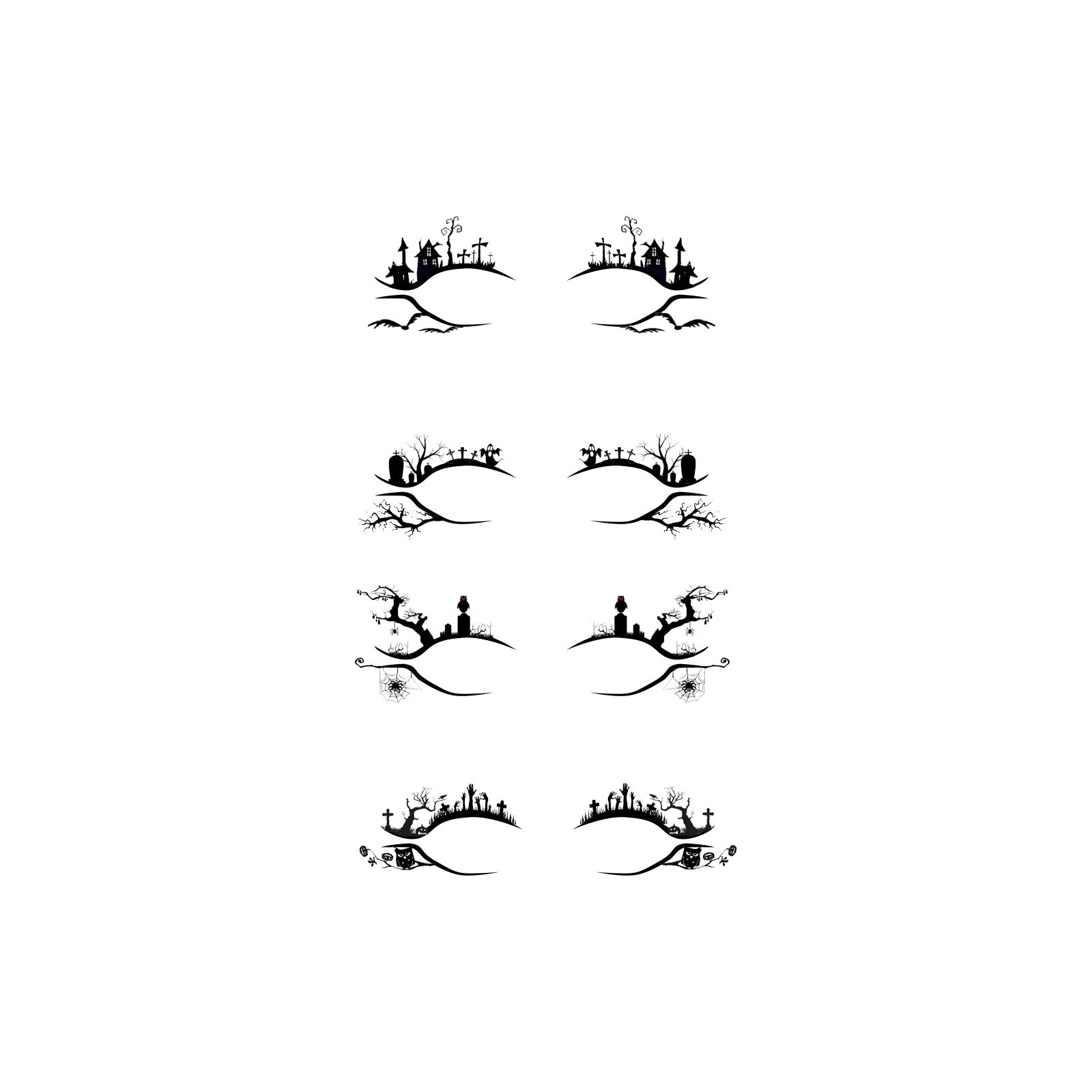 Halloween Eyeliner Sticker