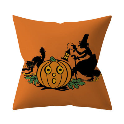 Trick or treat/pumpkin Cushion Cover