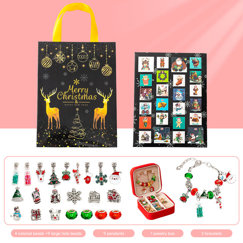 DIY Christmas bracelet gift blind box