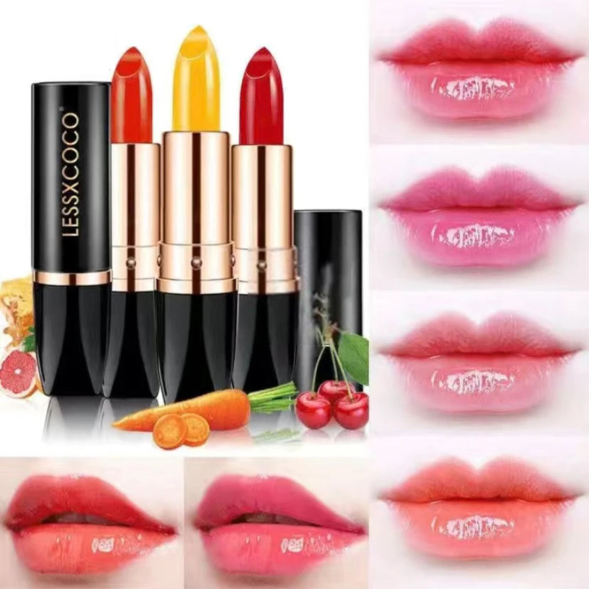 3pcs Temperature Color Change Lipstick