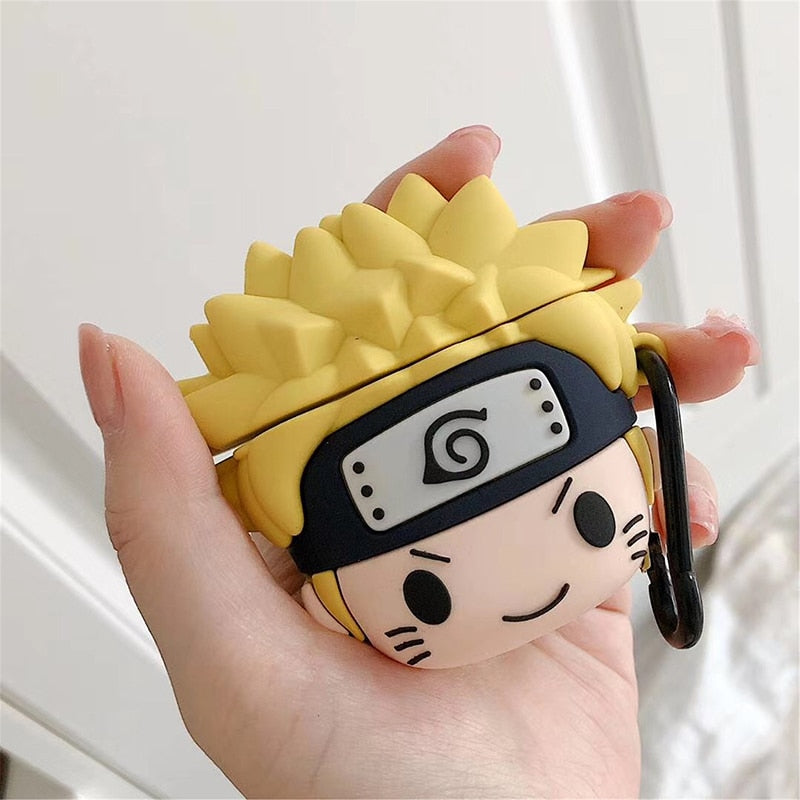 Anime Naruto Case For AirPods 1 2 Pro Charge Box Soft Silicone protective cover