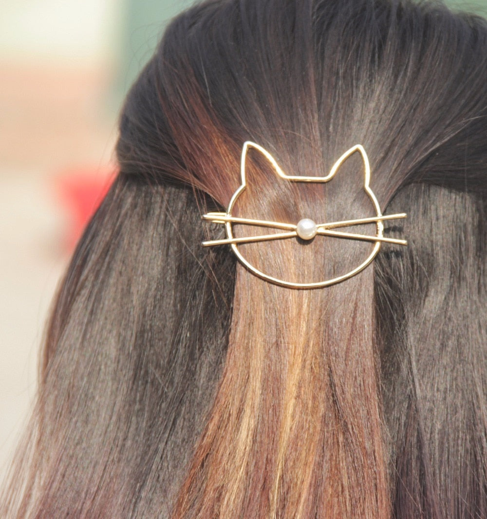 Cute Cat Hair Pin