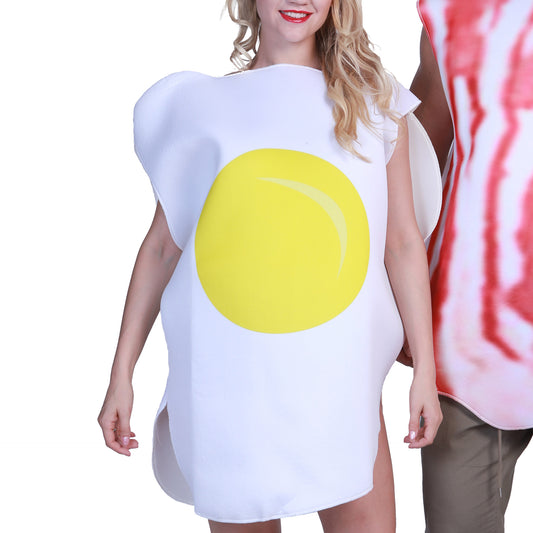 Couples Breakfast Food Set Costume