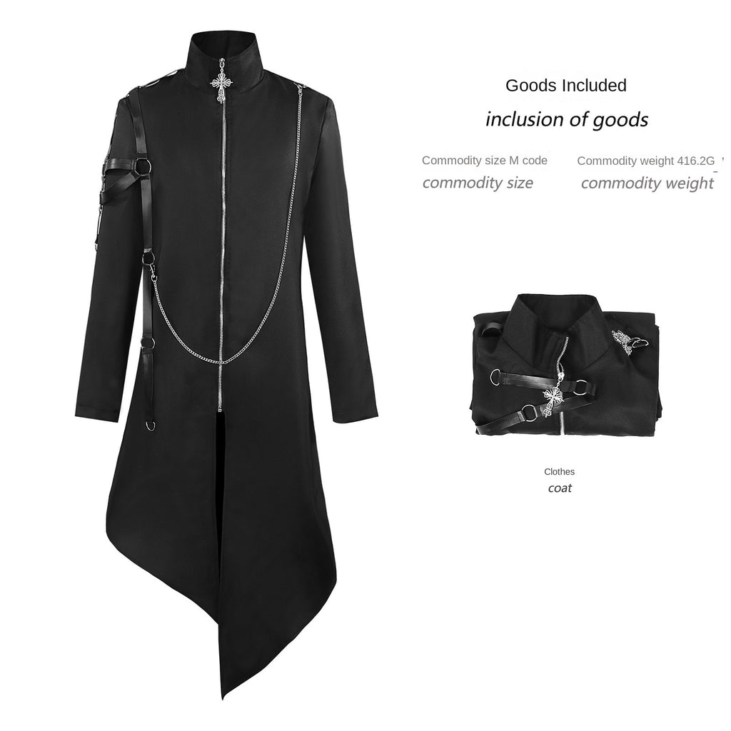 Halloween Medieval Renaissance Punk Coat