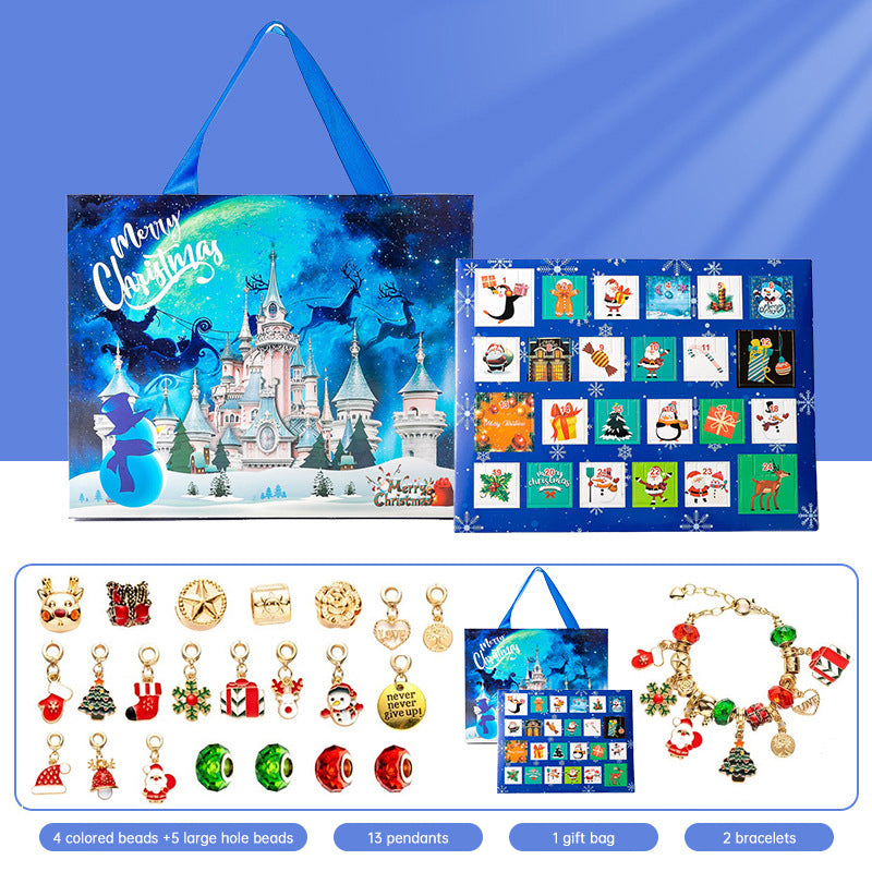 DIY Christmas bracelet gift blind box