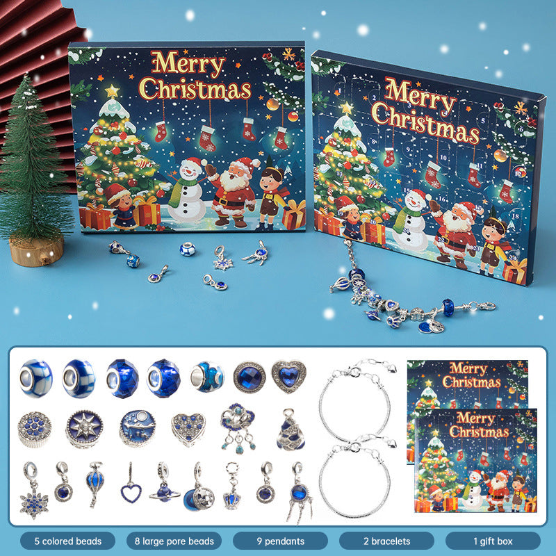 DIY Christmas bracelet gift blind box