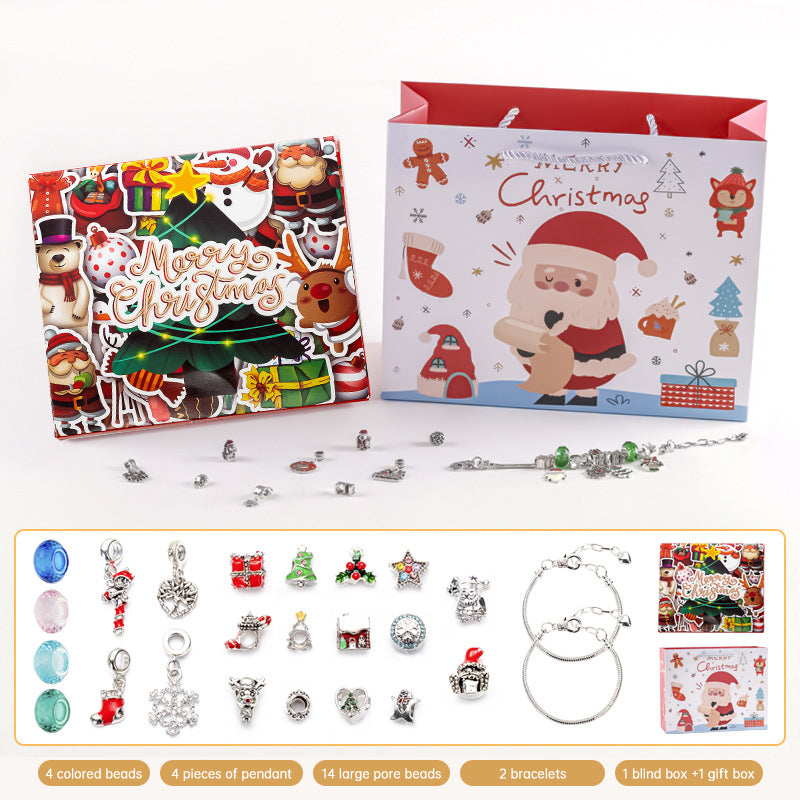 DIY Christmas bracelet gift blind box