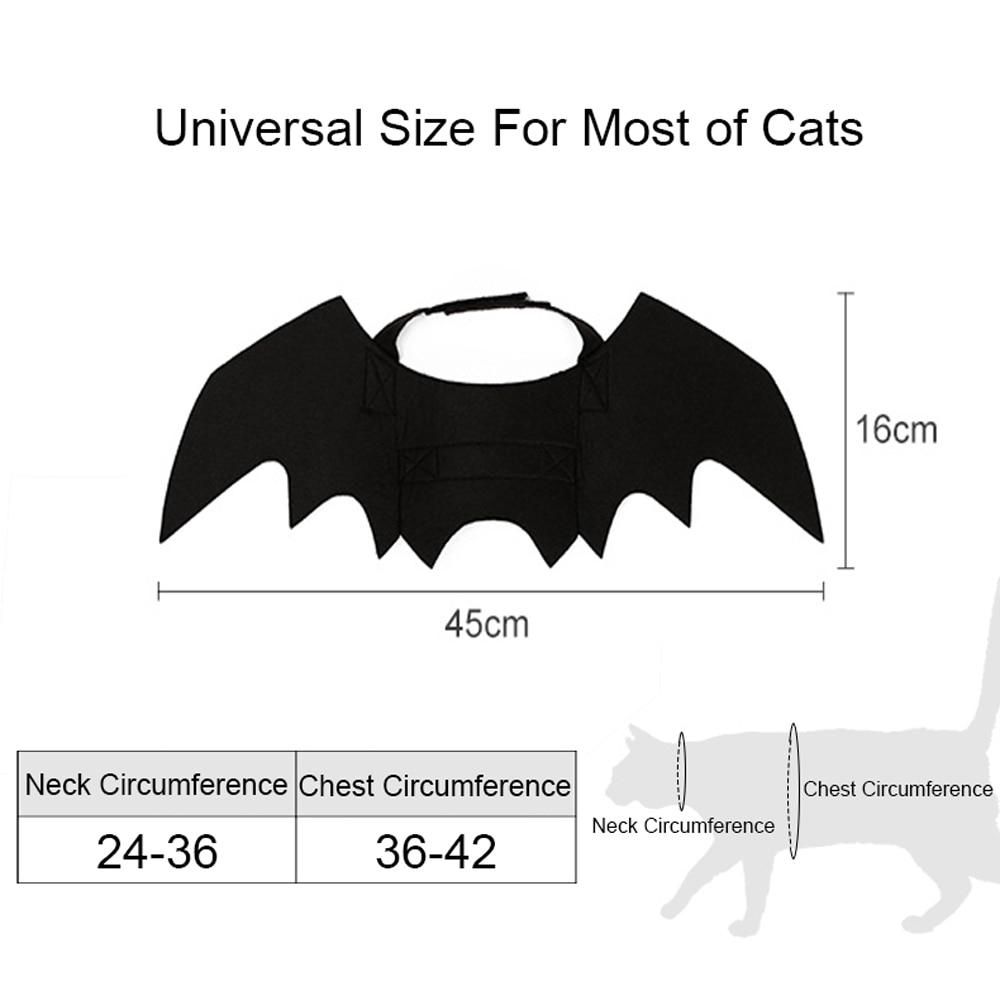 Halloween Bat Wing Clothes  Cat