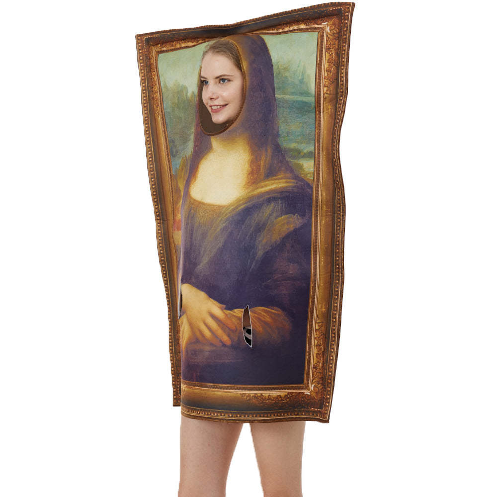 Halloween mural costumes