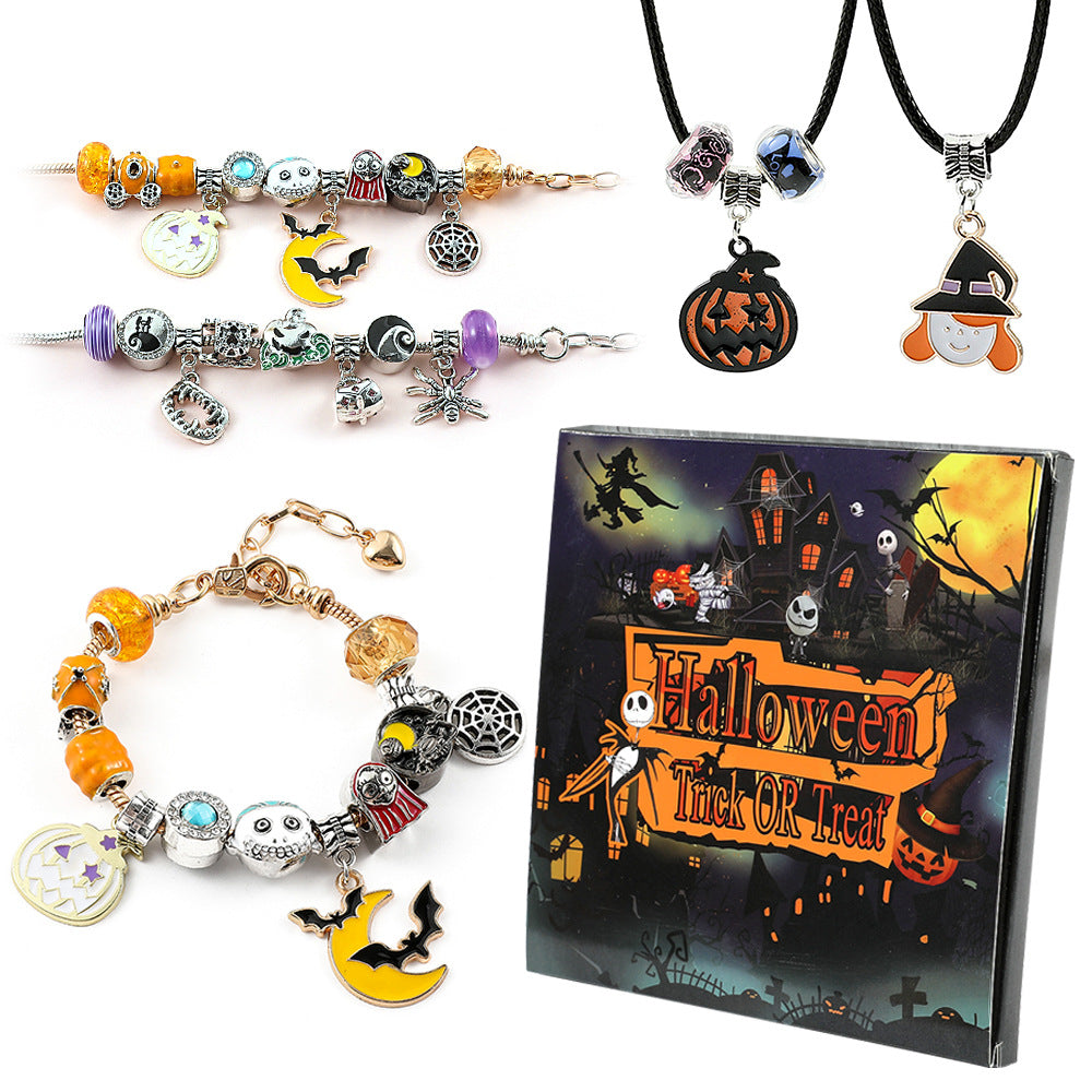 Halloween jewelry bracelet gift box