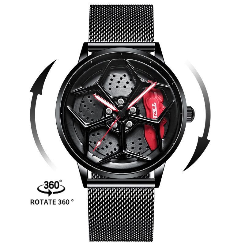Luxury Mens fidget Watches Stainless Steel