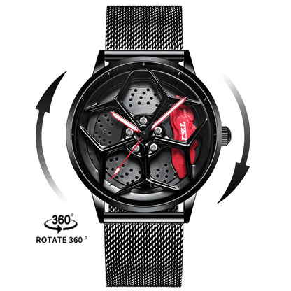Luxury Mens fidget Watches Stainless Steel