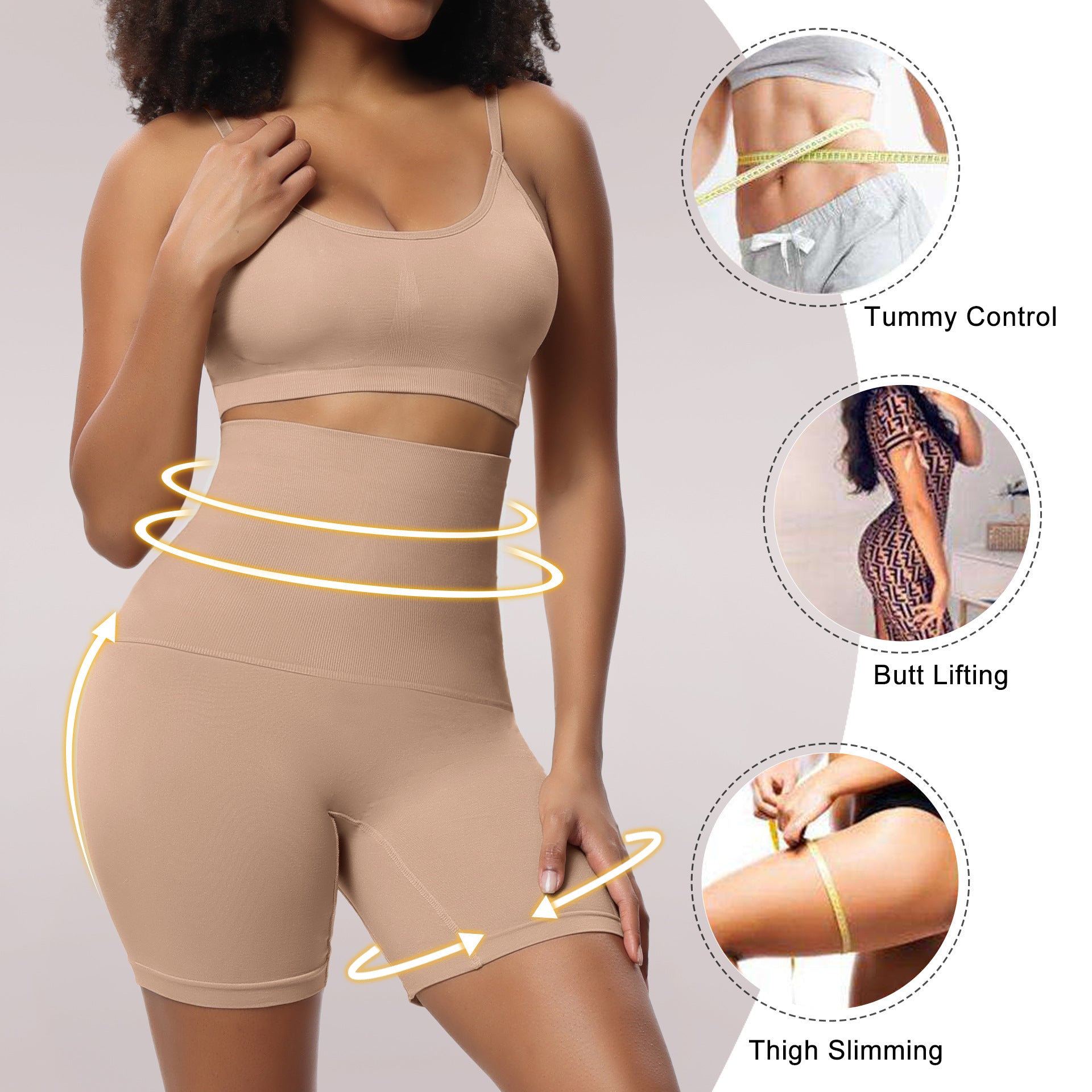 High-Waist Shapewear Pants