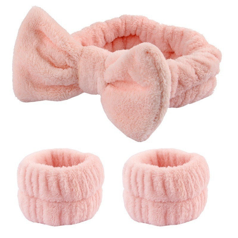 headband wrist 3-piece set