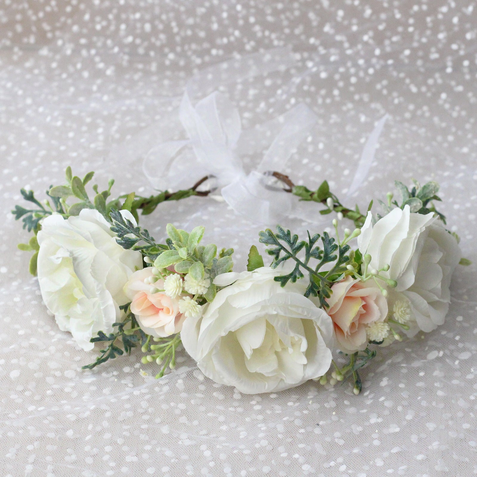flower garland headwear
