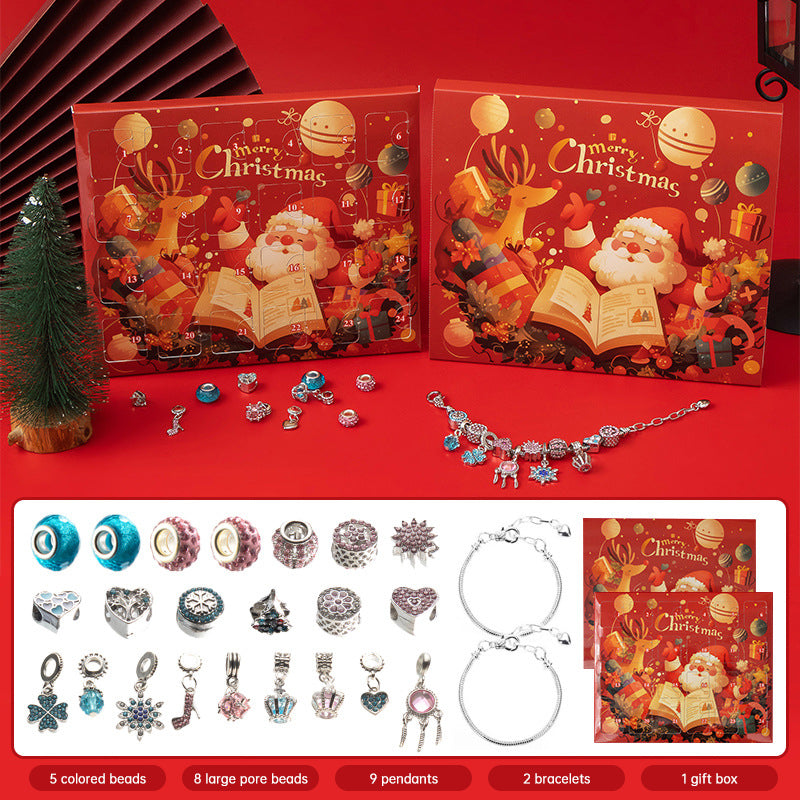 DIY Christmas bracelet gift blind box
