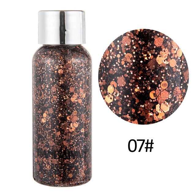Festival Face Body Glitter Cream