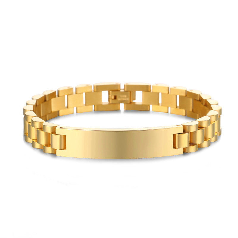 Titanium Steel Men's Bracelet