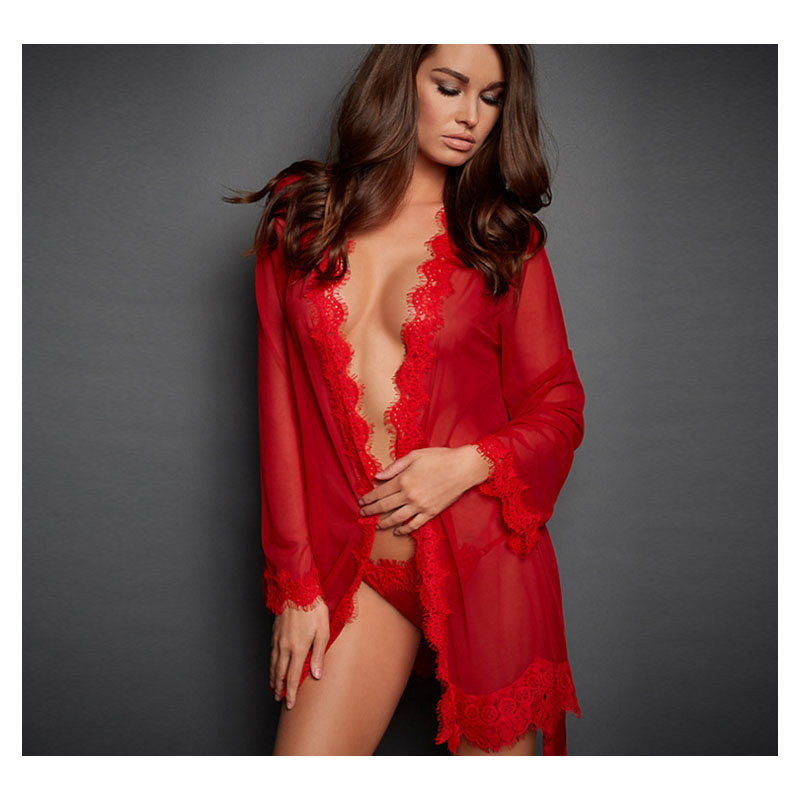 Plus Size Trim Luxury robe