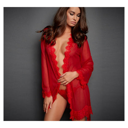 Plus Size Trim Luxury robe