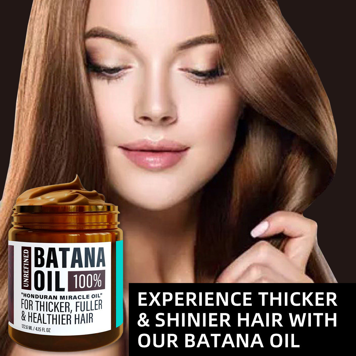 Batana oil is a hair care oil that softens, nourishes and thicken hair.