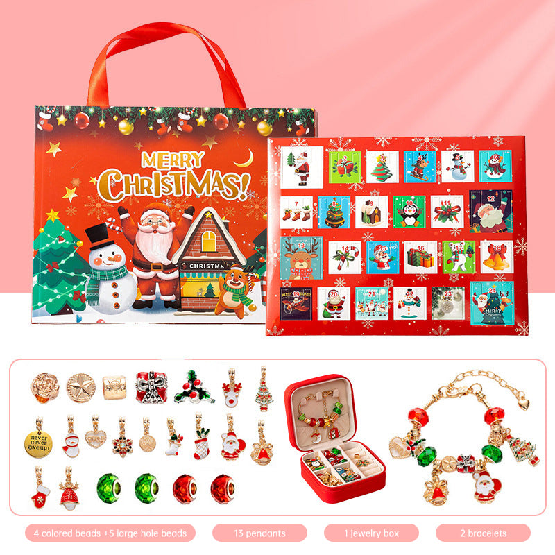 DIY Christmas bracelet gift blind box