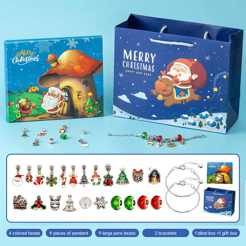 DIY Christmas bracelet gift blind box