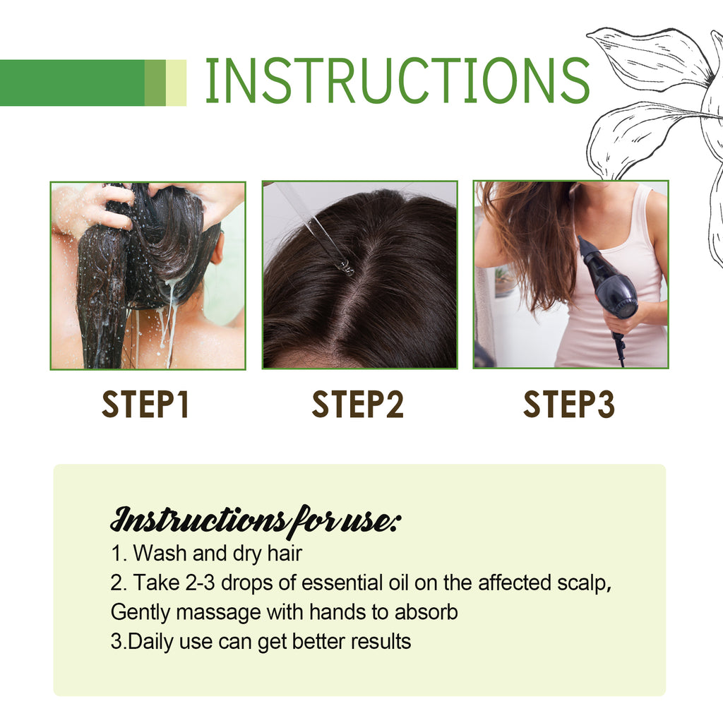 Hair Care Oil, Repair Damage Improve Dry Hair Prevent Hair Loss And Smooth Essential Oil
