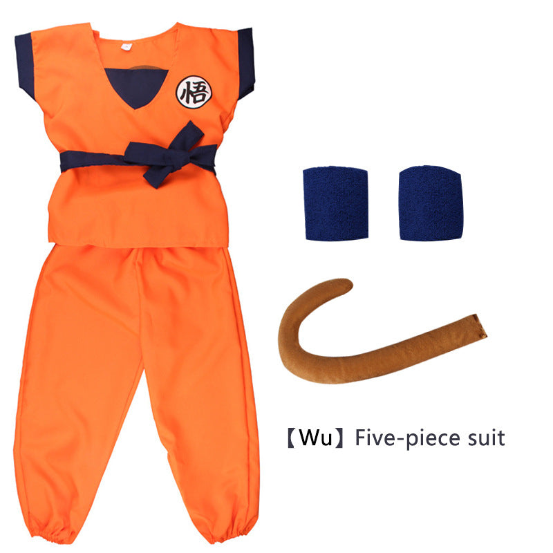Anime Dragon Ball Z Halloween costumes Children's