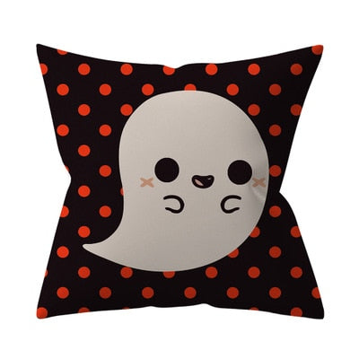 Trick or treat/pumpkin Cushion Cover