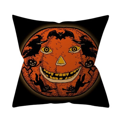 Trick or treat/pumpkin Cushion Cover
