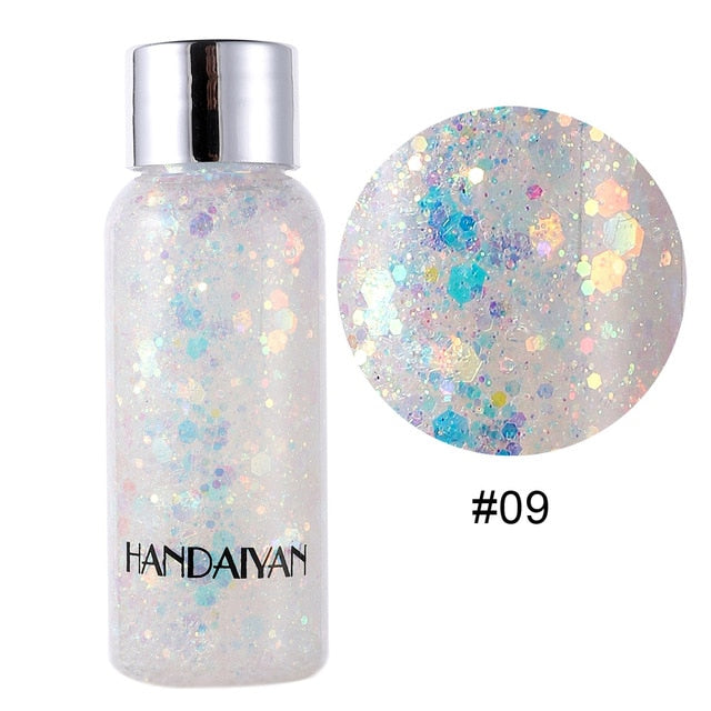 Festival Face Body Glitter Cream